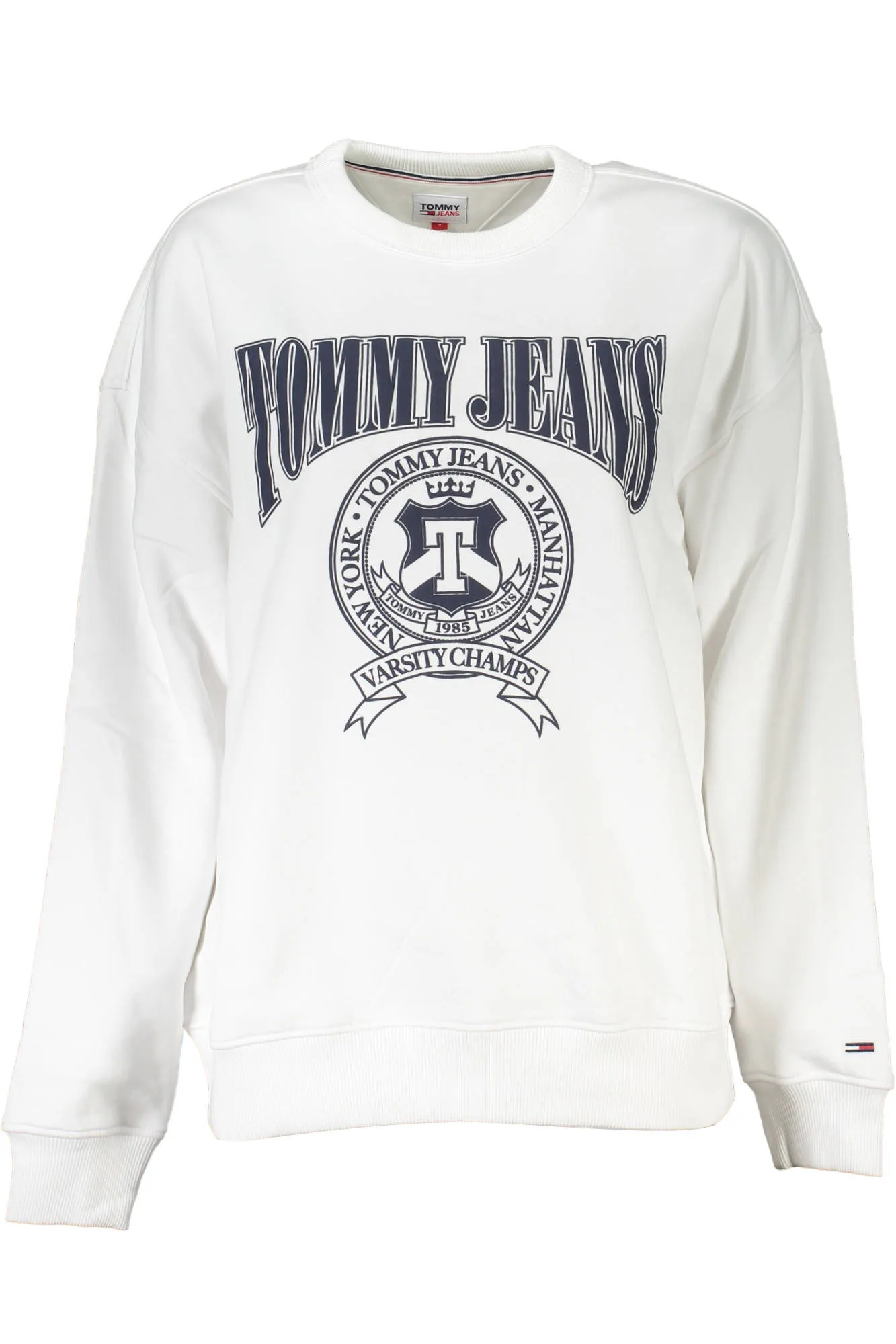 Damen Langarm-Sweatshirt Weiß DW0DW15058_BIANCO_YBR