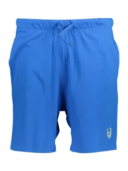 GIAN MARCO VENTURI Herren Shorts Blau XL mieten