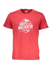 GIAN MARCO VENTURI Herren Kurzarm-T-Shirt Rot
