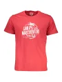 GIAN MARCO VENTURI Herren Kurzarm-T-Shirt Rot