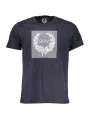 GIAN MARCO VENTURI Herren Kurzarm-T-Shirt Blau