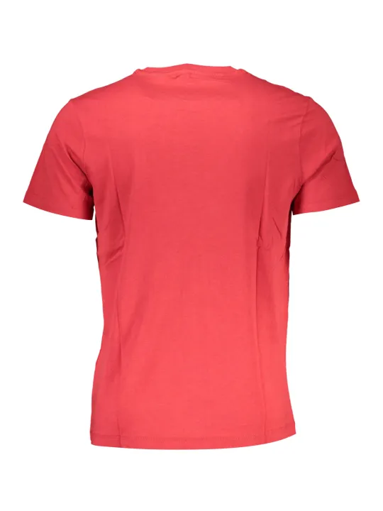 GIAN MARCO VENTURI Herren Kurzarm-T-Shirt Rot