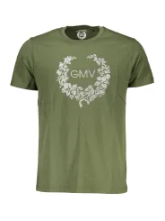 GIAN MARCO VENTURI Herren Kurzarm-T-Shirt Grün