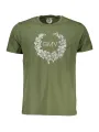 GIAN MARCO VENTURI Herren Kurzarm-T-Shirt Grün