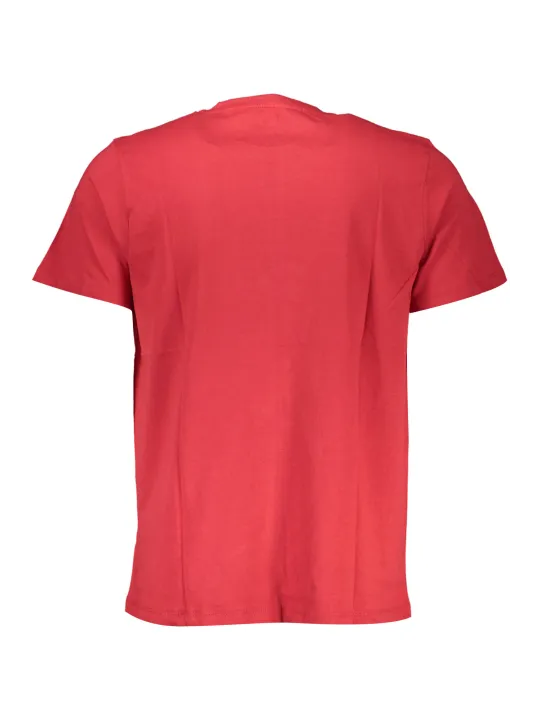 GIAN MARCO VENTURI Herren Kurzarm-T-Shirt Rot