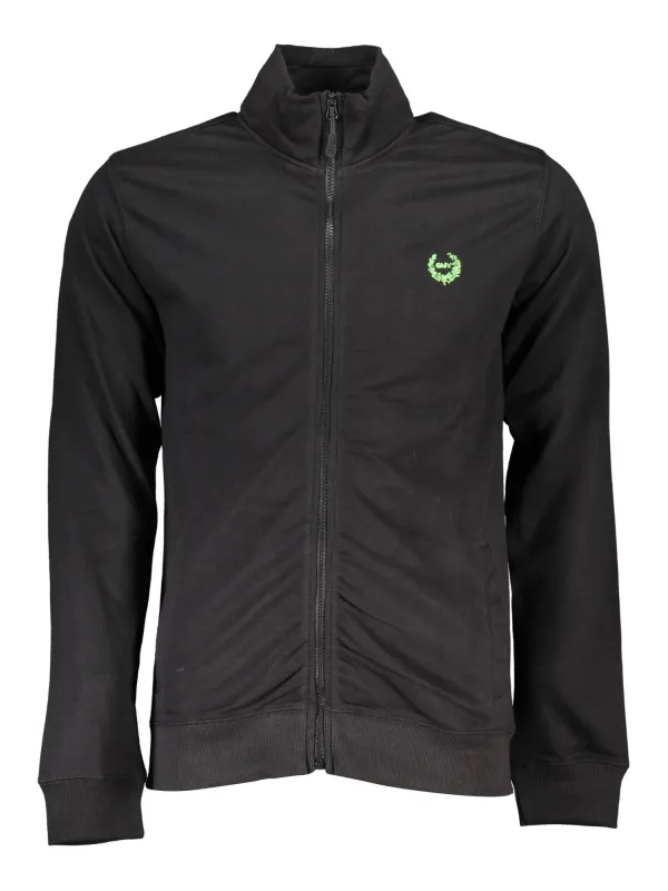 GIAN MARCO VENTURI Herren Langarm-Sweatshirt Schwarz