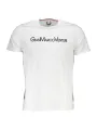 GIAN MARCO VENTURI Herren Kurzarm-T-Shirt Weiß