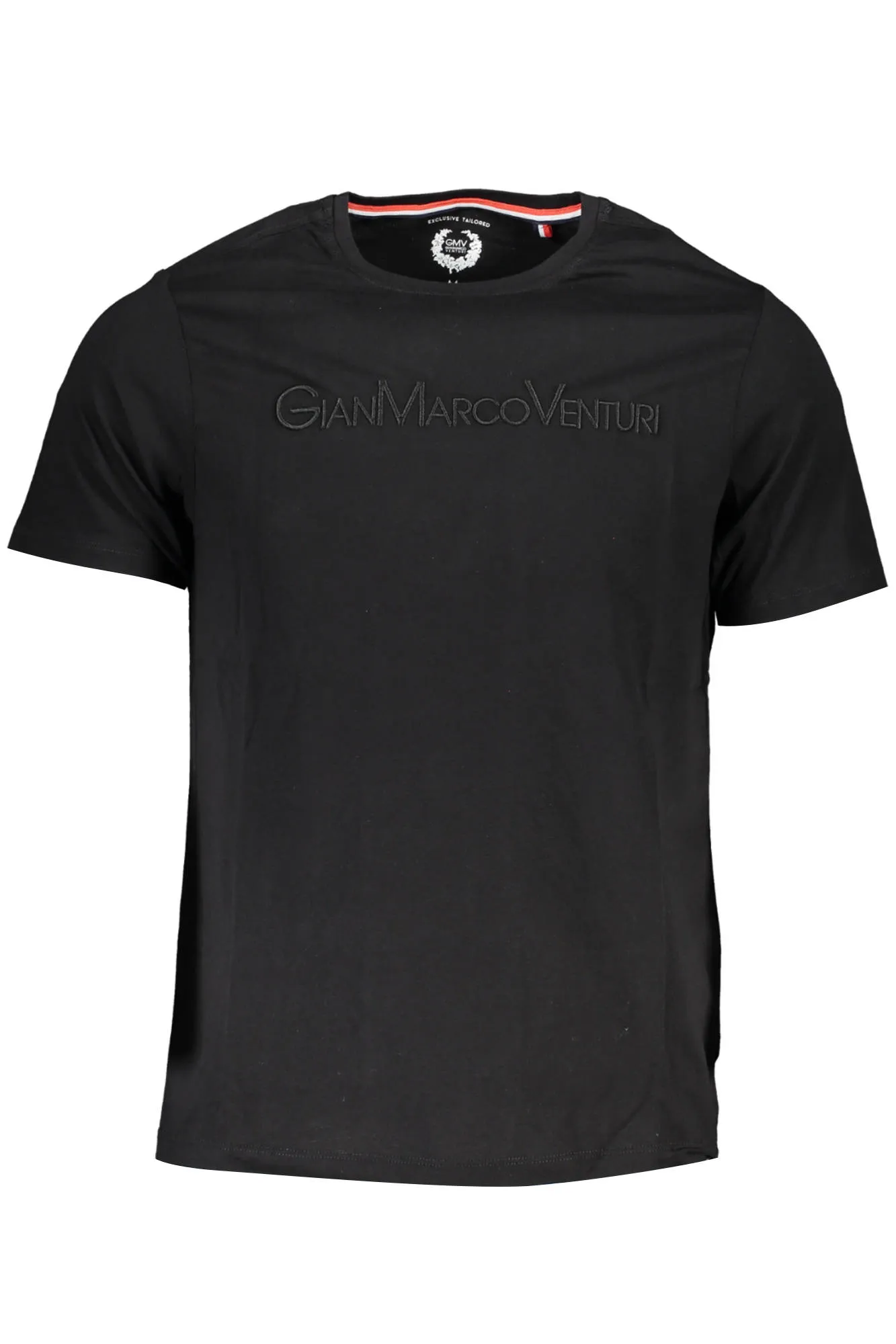 Herren Kurzarm-T-Shirt Schwarz AU00665P-CALIMERO_NERO_BLACKBLACK