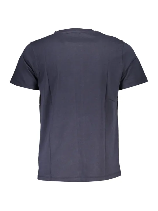GIAN MARCO VENTURI Herren Kurzarm-T-Shirt Blau