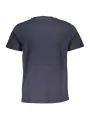 GIAN MARCO VENTURI Herren Kurzarm-T-Shirt Blau