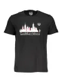 GIAN MARCO VENTURI Herren Kurzarm-T-Shirt Schwarz