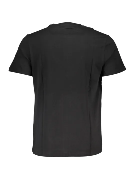 GIAN MARCO VENTURI Herren Kurzarm-T-Shirt Schwarz