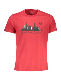 GIAN MARCO VENTURI Herren T-Shirt Rot mieten - Flex-Fashion