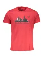 GIAN MARCO VENTURI Herren Kurzarm-T-Shirt Rot