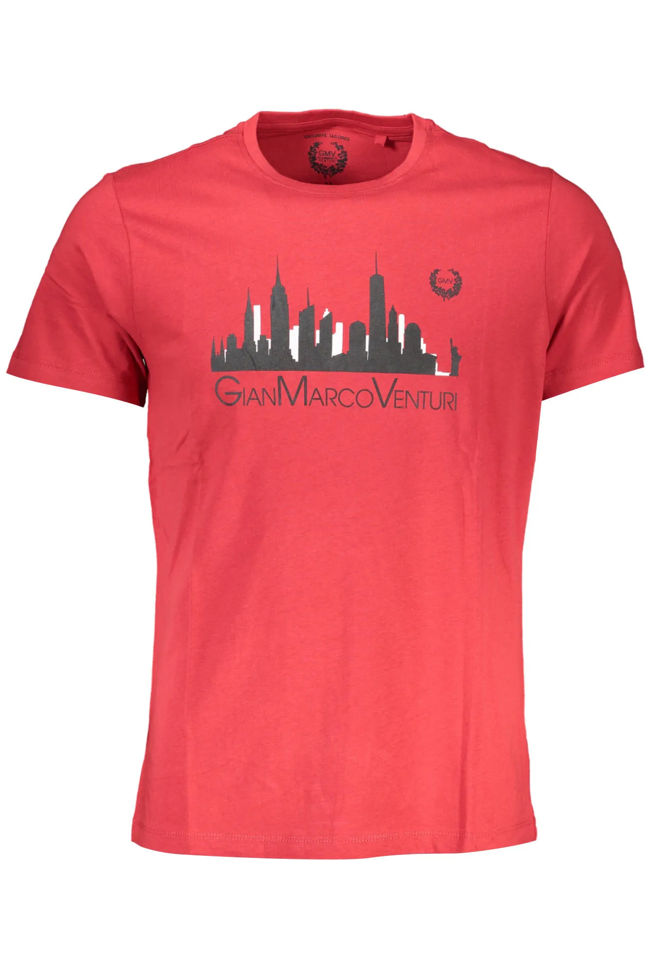 Herren Kurzarm-T-Shirt Rot AU00782-ALVARO_ROSSO_RED