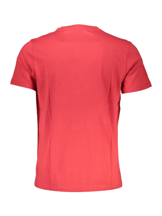 GIAN MARCO VENTURI Herren Kurzarm-T-Shirt Rot