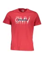 GIAN MARCO VENTURI Herren Kurzarm-T-Shirt Rot