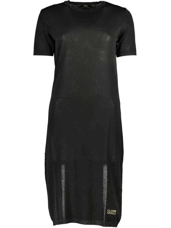 Cavalli Class Damen Kleid Schwarz | online kaufen
