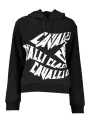 Cavalli Class Damen Langarm-Sweatshirt Schwarz
