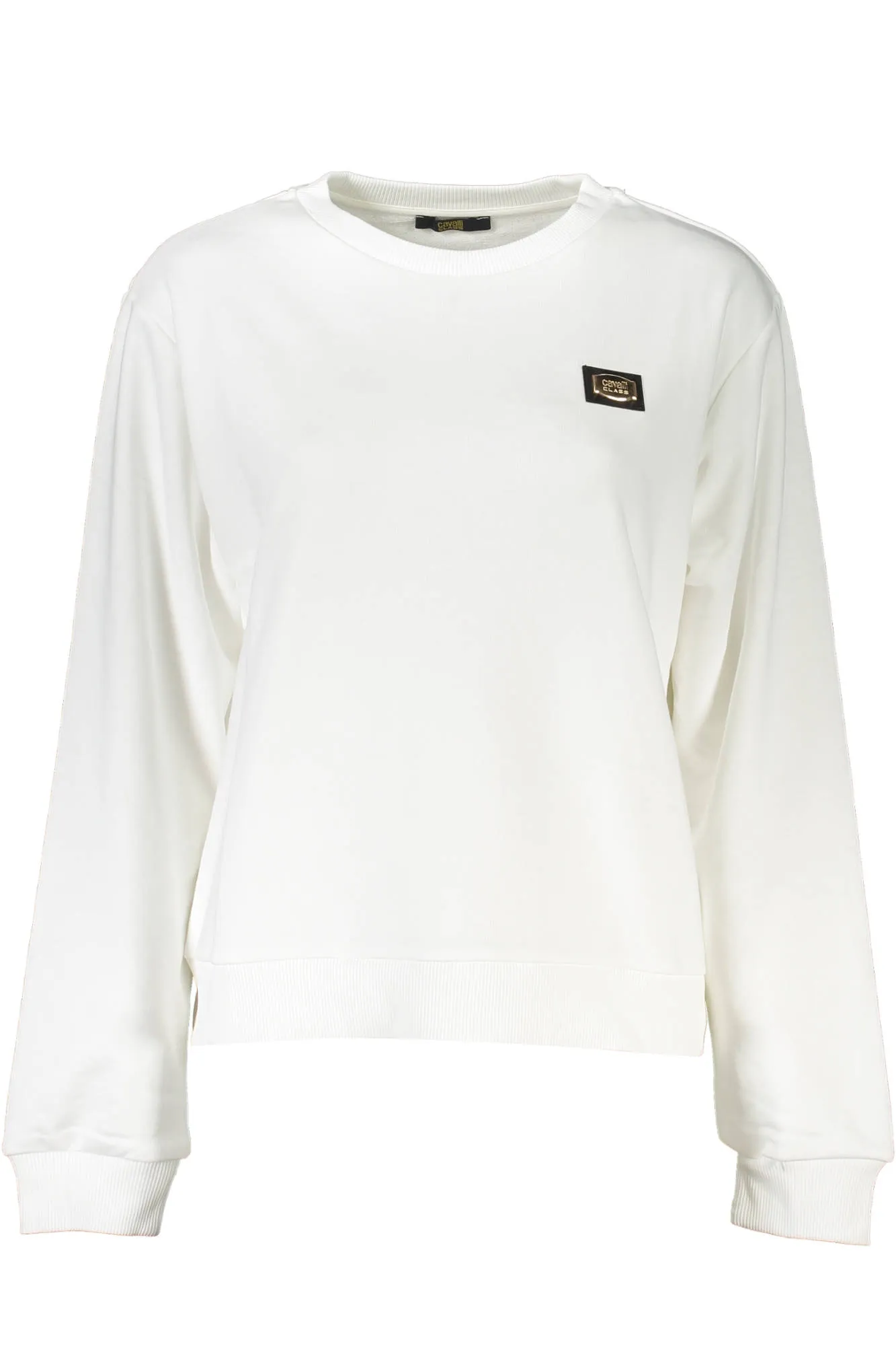 Damen Langarm-Sweatshirt Weiß QXT67M-CF062_BIANCO_00053
