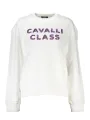 Cavalli Class Damen Langarm-Sweatshirt Weiß | online kaufen