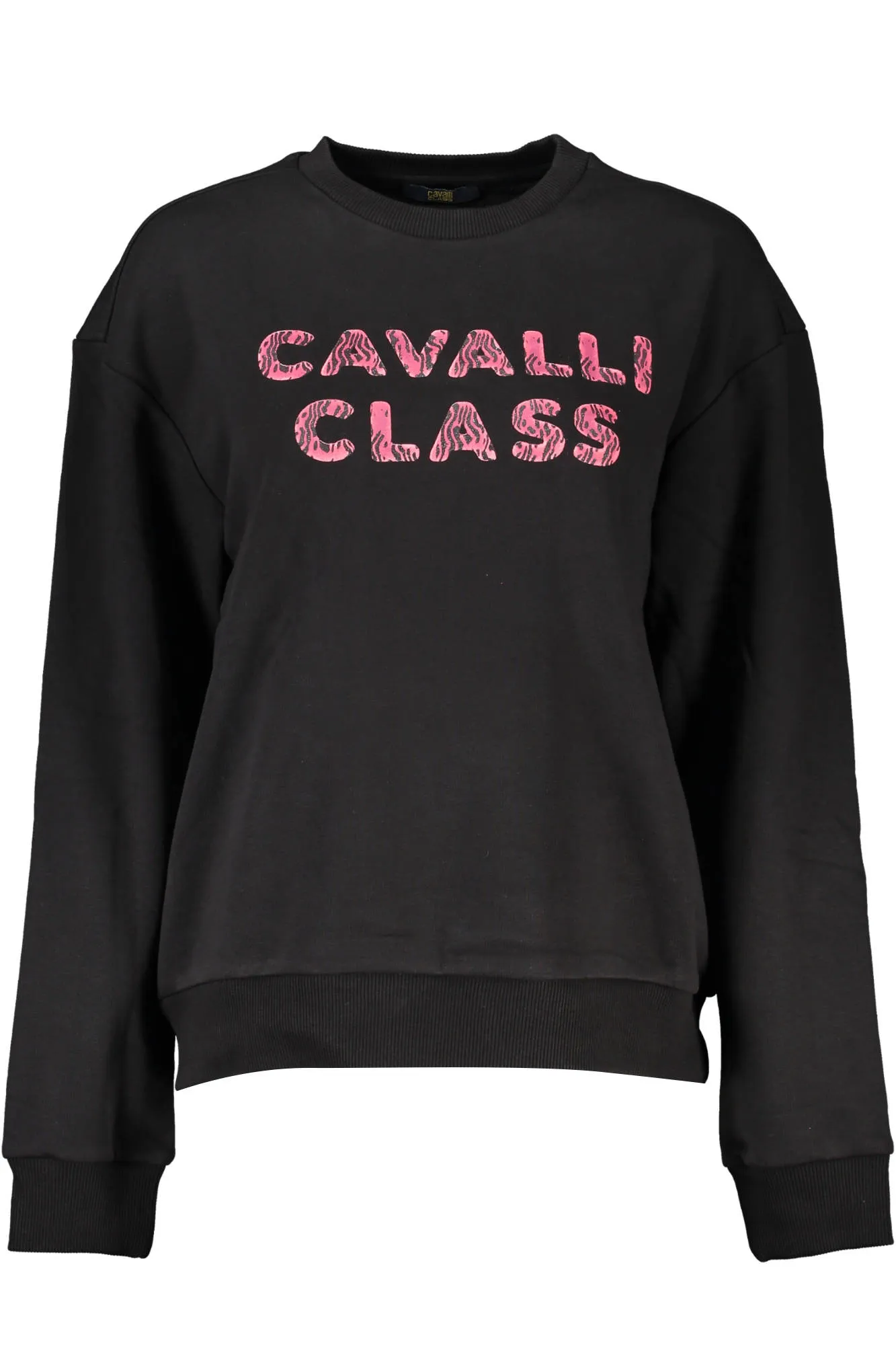 Damen Langarm-Sweatshirt Schwarz QXT67A-CF062_NERO_05051