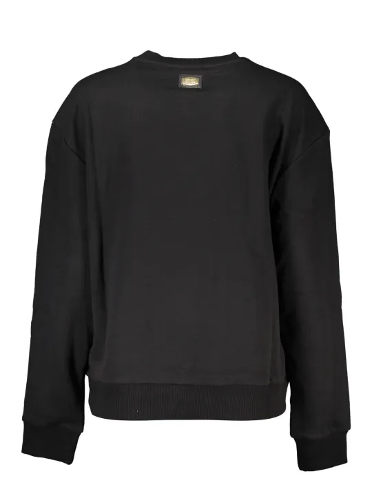Cavalli Class Damen Langarm-Sweatshirt Schwarz