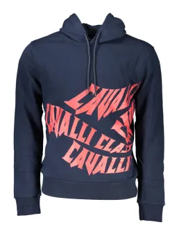 Cavalli Class Herren Sweatshirt Blau mieten | Flex-Fashion