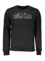 Cavalli Class Herren Langarm-Sweatshirt Schwarz