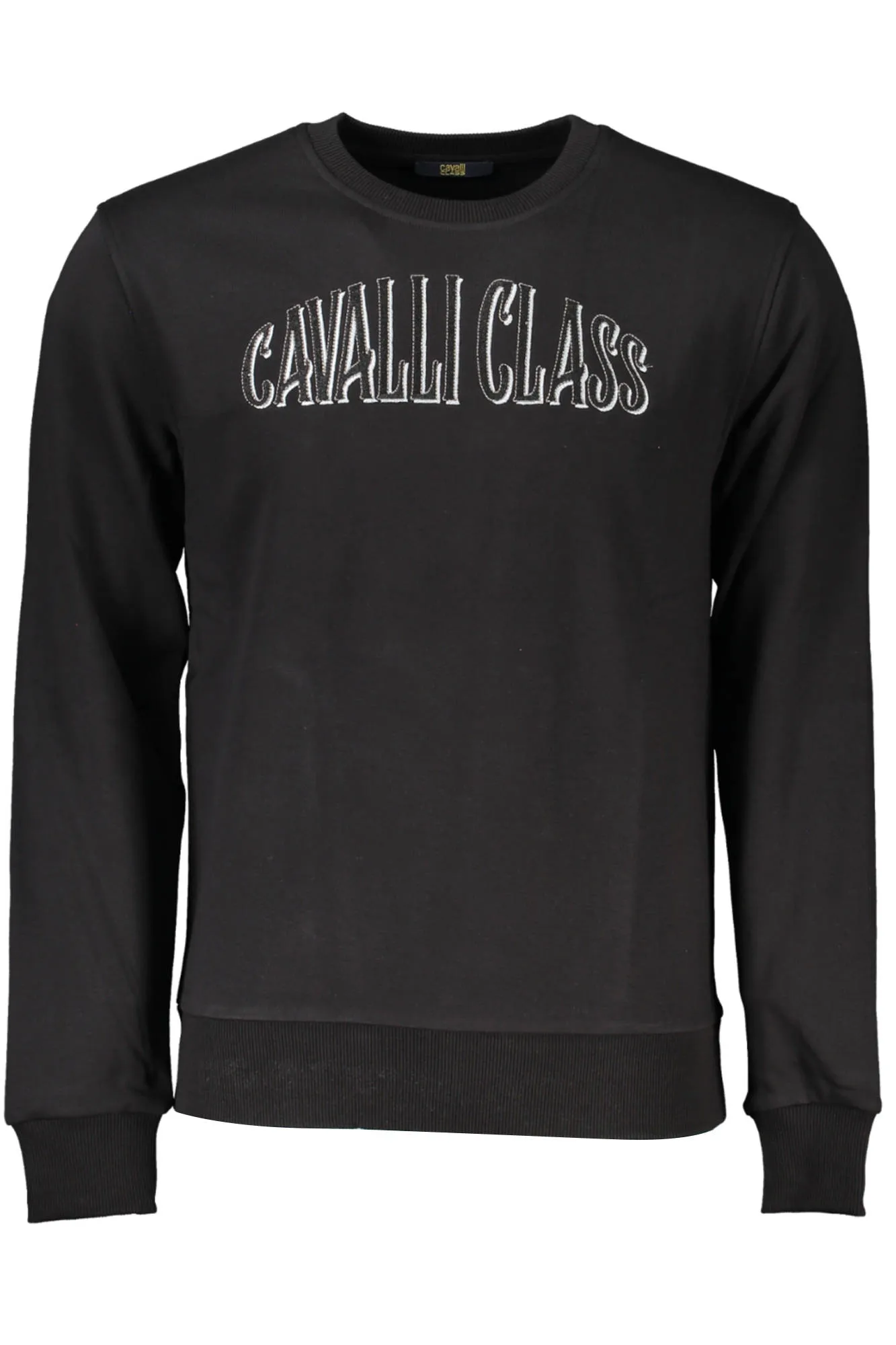Herren Langarm-Sweatshirt Schwarz QXT65D-CF062_NERO_05051