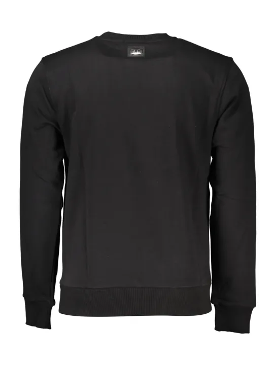 Cavalli Class Herren Langarm-Sweatshirt Schwarz
