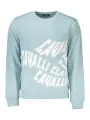 Cavalli Class Herren Langarm-Sweatshirt Hellblau