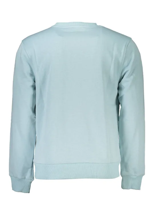 Cavalli Class Herren Langarm-Sweatshirt Hellblau