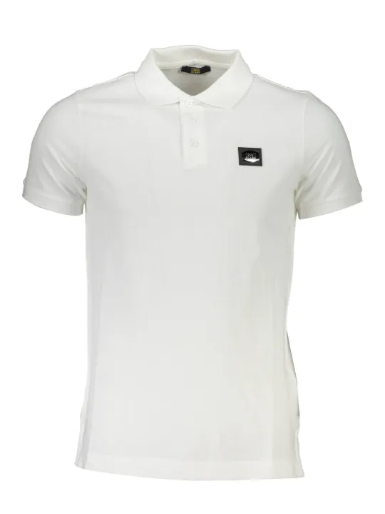 Cavalli Class Herren Kurzarm-Poloshirt Weiß | online kaufen