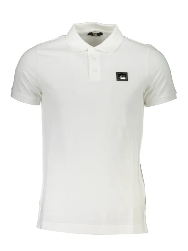 Cavalli Class Herren Kurzarm-Poloshirt Weiß | online kaufen