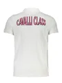 Cavalli Class Herren Kurzarm-Poloshirt Weiß | online kaufen