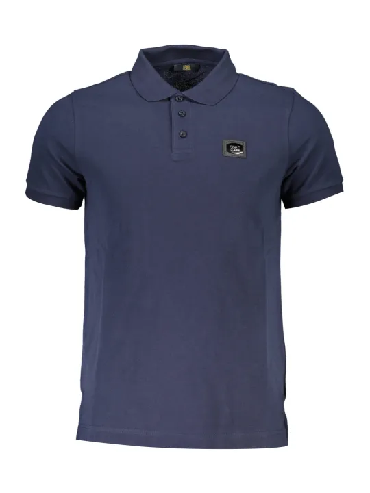 Cavalli Class Herren Kurzarm-Poloshirt Blau | online kaufen