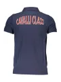 Cavalli Class Herren Kurzarm-Poloshirt Blau | online kaufen