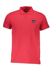 Cavalli Class Herren Kurzarm-Poloshirt Rot | online kaufen