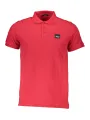 Cavalli Class Herren Kurzarm-Poloshirt Rot | online kaufen