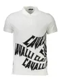 Cavalli Class Herren Kurzarm-Poloshirt Weiß | online kaufen