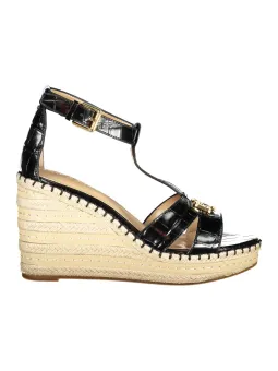 Ralph Lauren Damen Sandalen in Schwarz mieten – Flex-Fashion