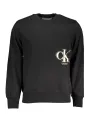 Calvin Klein Herren Langarm-Sweatshirt Schwarz