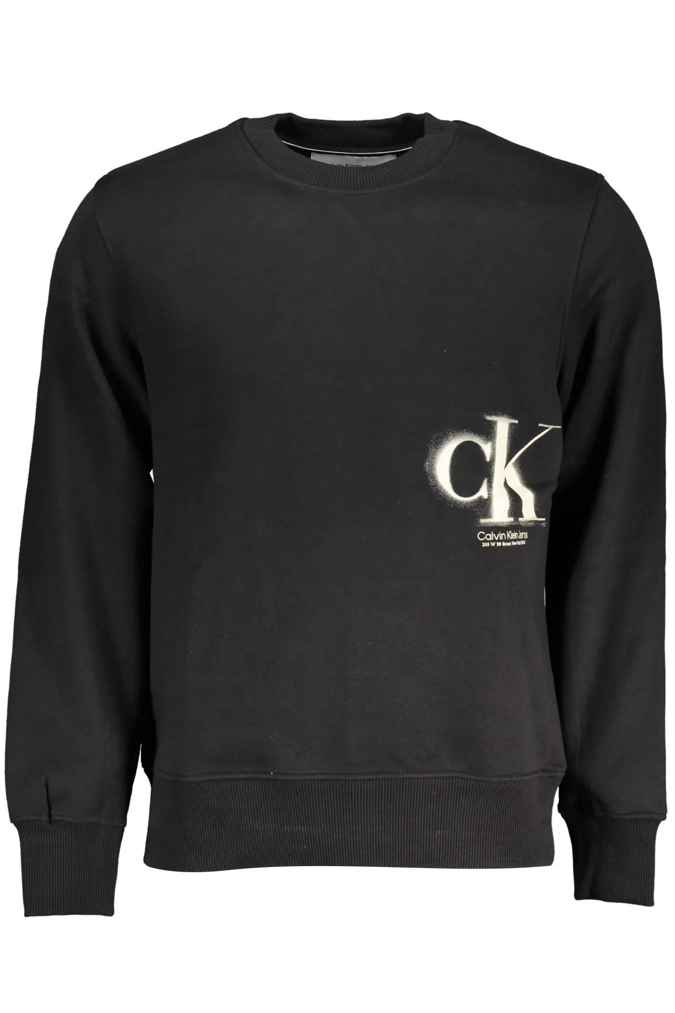 Herren Langarm-Sweatshirt Schwarz J30J322885_NERO_BEH