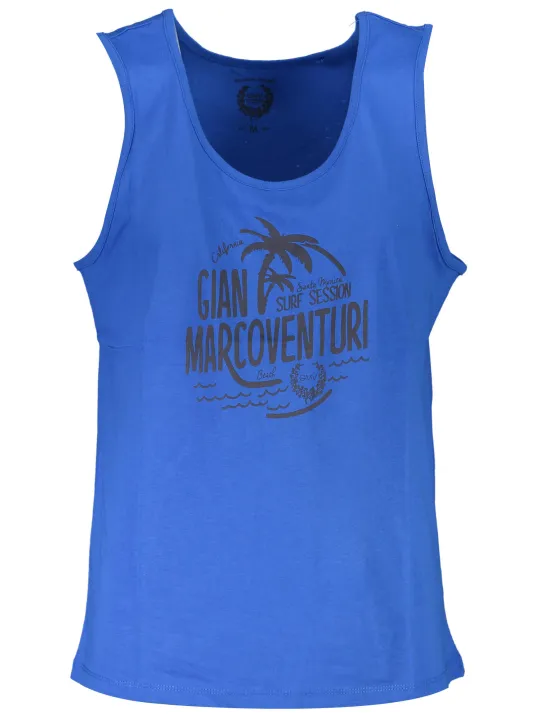 GIAN MARCO VENTURI Herren Tanktop Blau | online kaufen