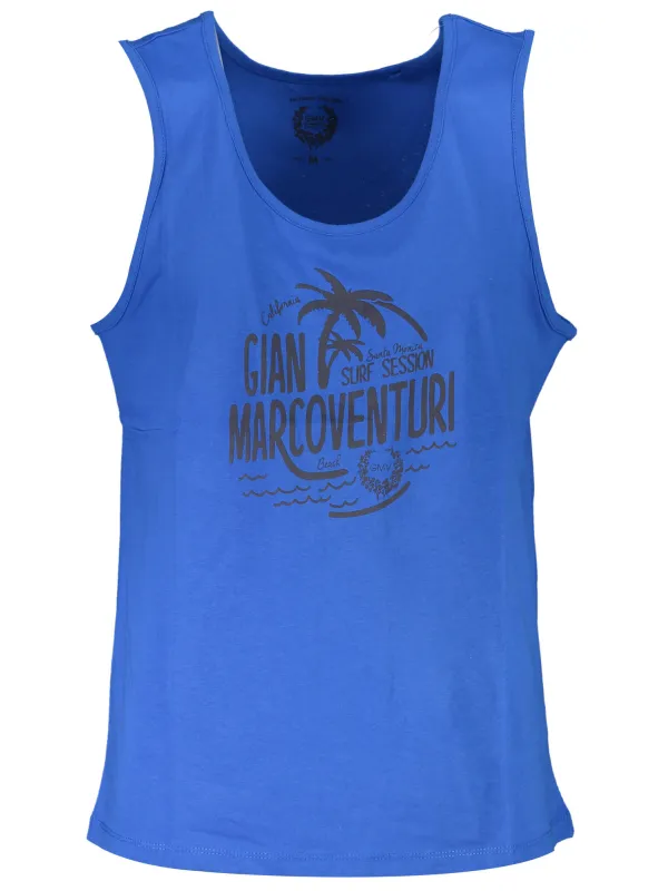 GIAN MARCO VENTURI Herren Tanktop Blau | online kaufen