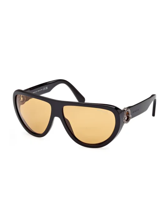 MONCLER Herren Sonnenbrille Schwarz | online kaufen