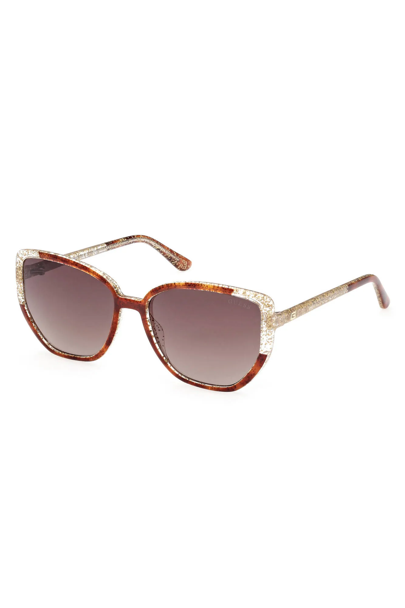 Damen Sonnenbrille Braun GU7882S_MARRONE_52F