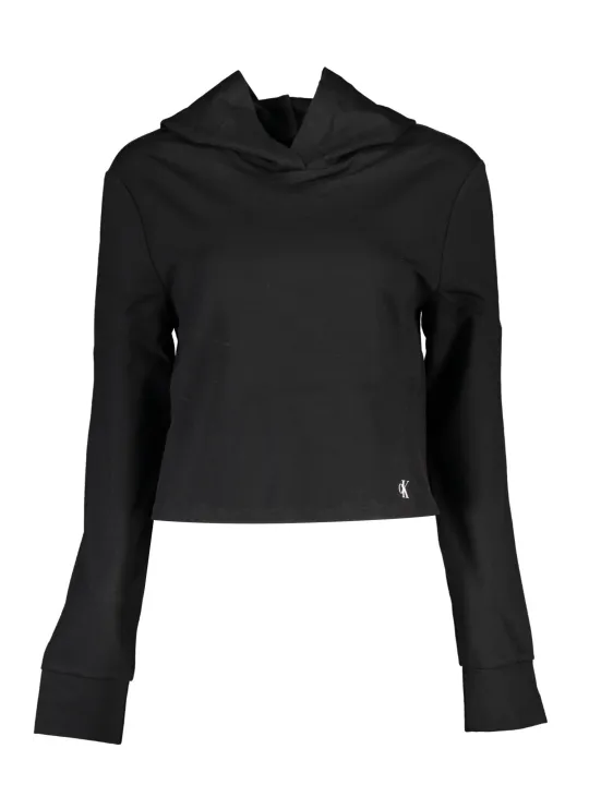 Calvin Klein Damen Kapuzensweatshirt Schwarz | online kaufen