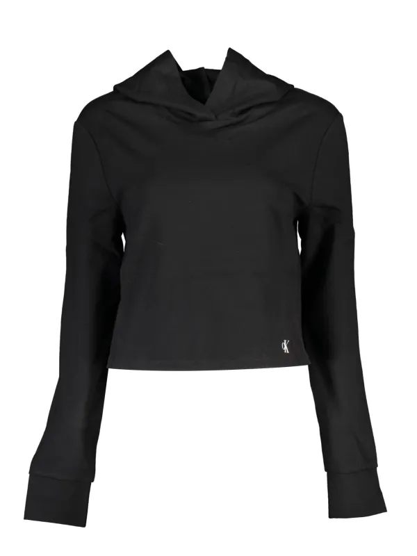 Calvin Klein Damen Kapuzensweatshirt Schwarz | online kaufen
